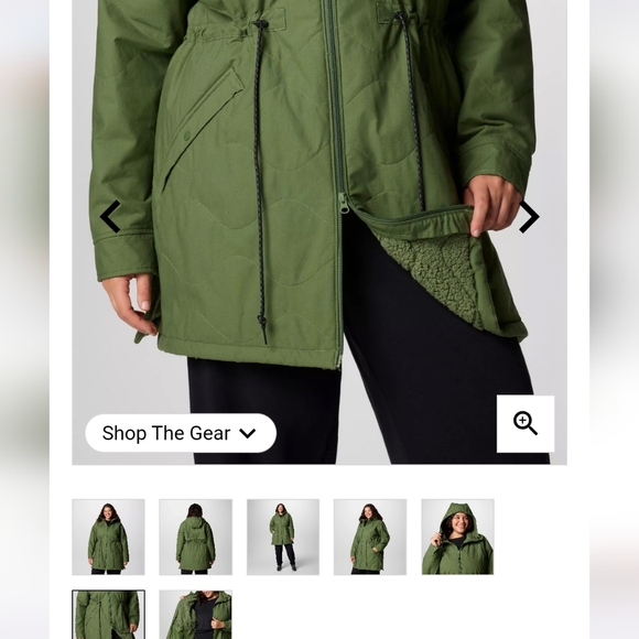 Columbia Crystal Crest Quilted Jacket - Picture 8 of 11